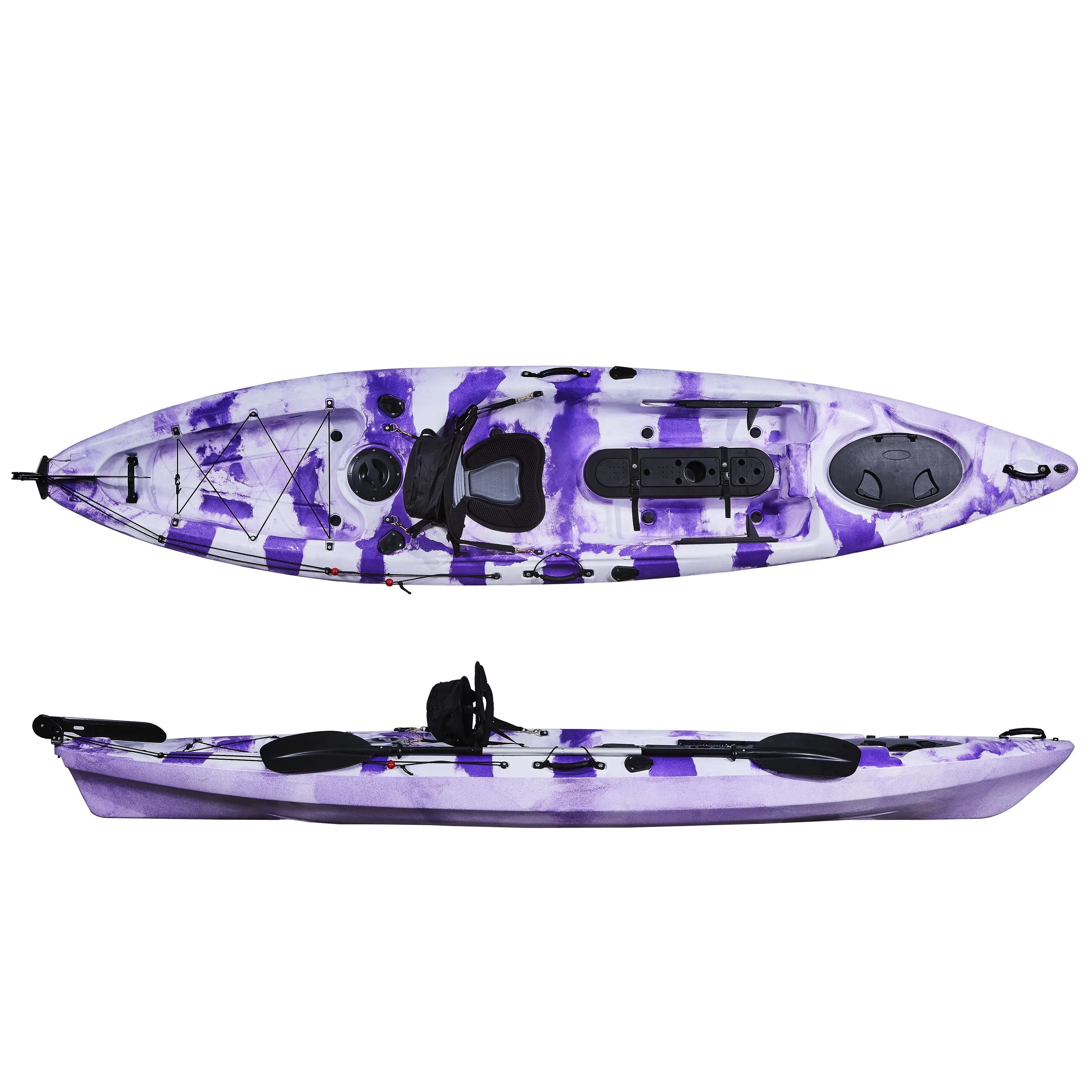 Fishing Kayak Sit In - 13 stóp 3.95m kajak wędkarski 1