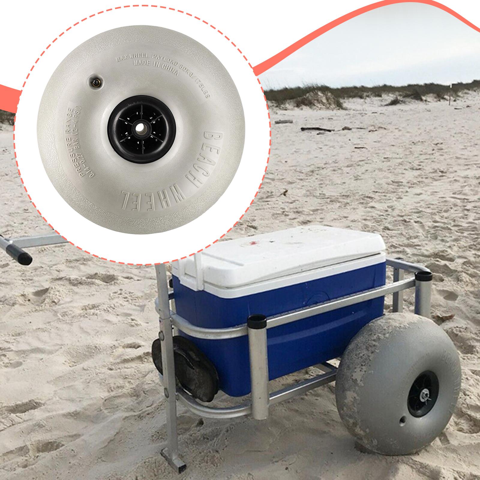 Fishing Kayak Cart - Nadmuchiwane opony balonowe 16 cali, zamienne