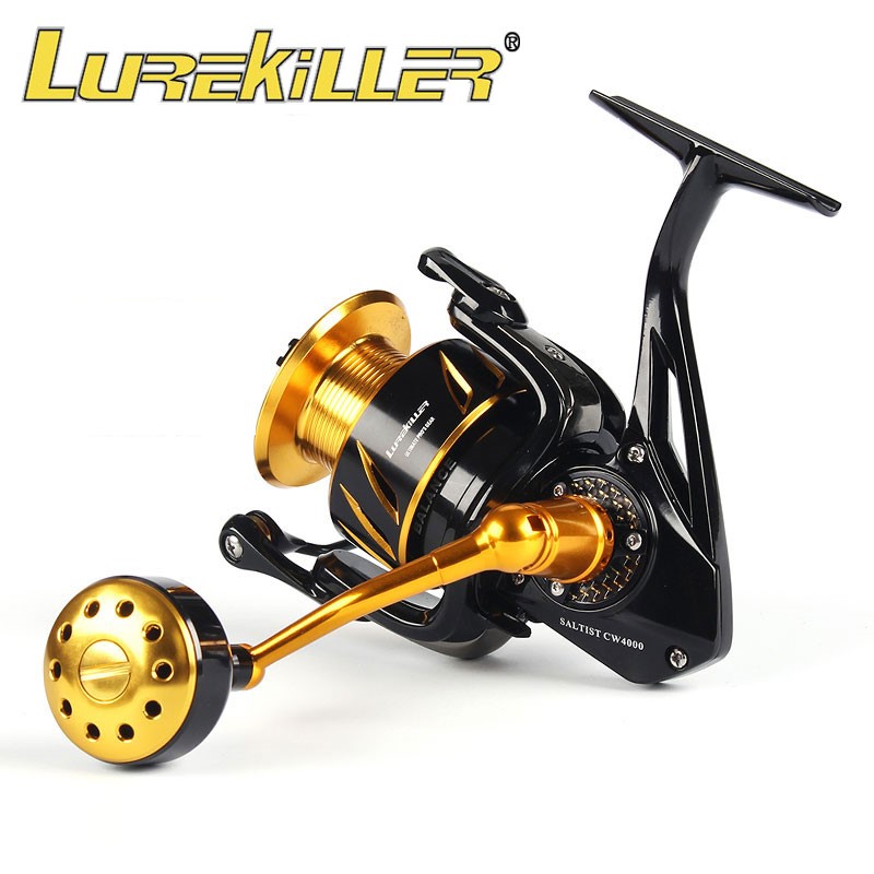 Abu Garcia Reel Max - Lurekiller Saltist CW Całkowicie Metalowy Kołowrotek