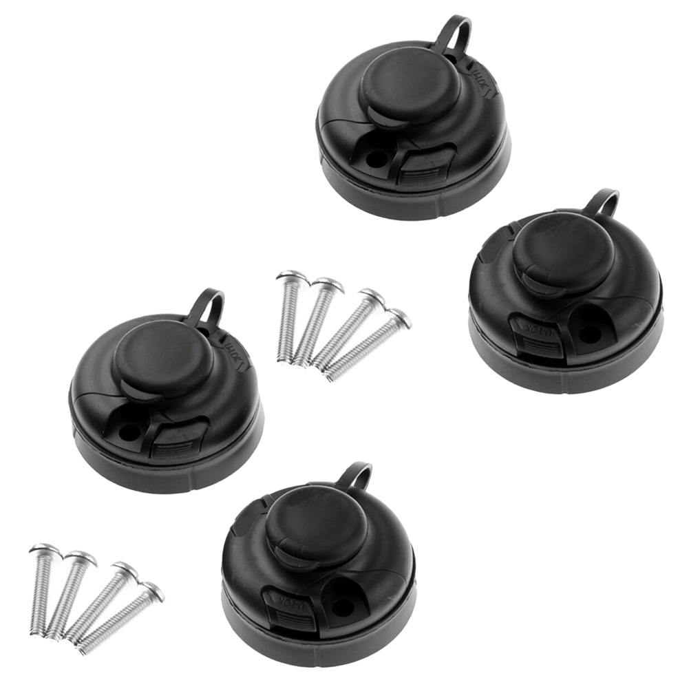 4 szt. Czarne ABS uchwyty na w – Fishing Kayak Rod Holder recenzja i cena