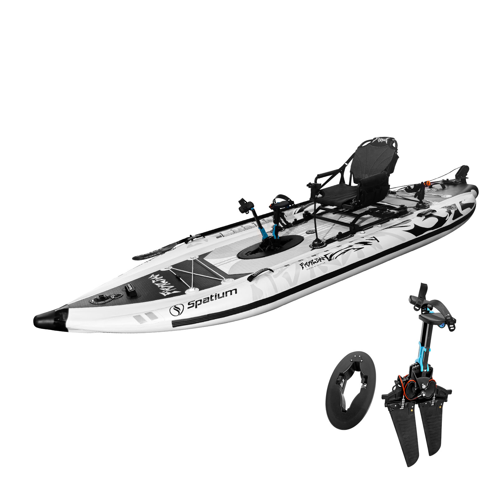 Spatium 11.5ft Kajak Wędkarski – Fishing Kayak Seat recenzja i cena